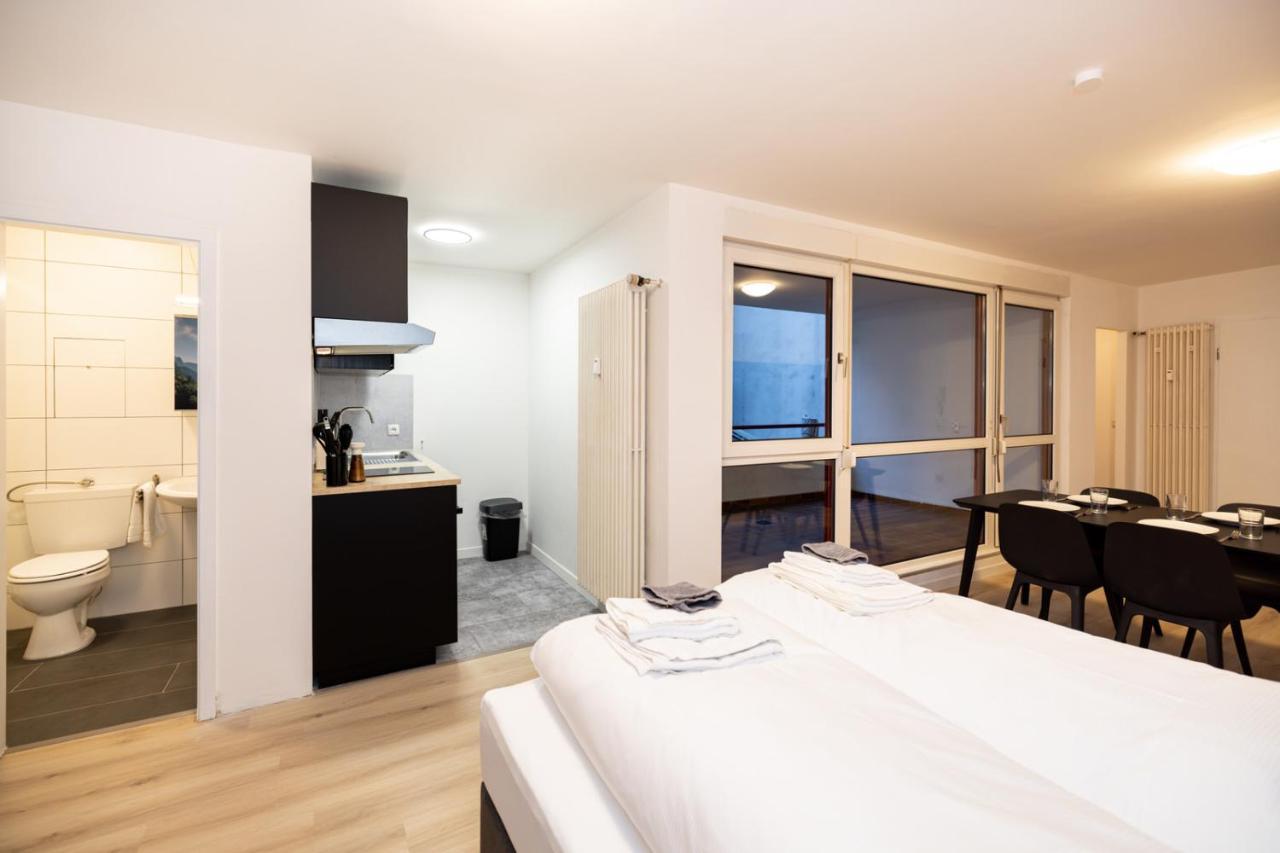 Modernes Apartment In Der Innenstadt Würzburg Buitenkant foto