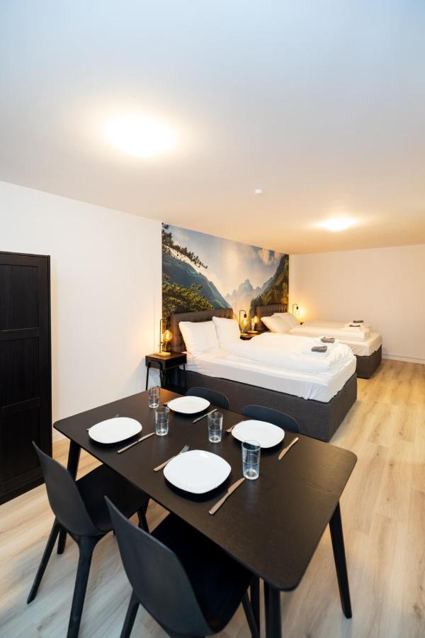 Modernes Apartment In Der Innenstadt Würzburg Buitenkant foto